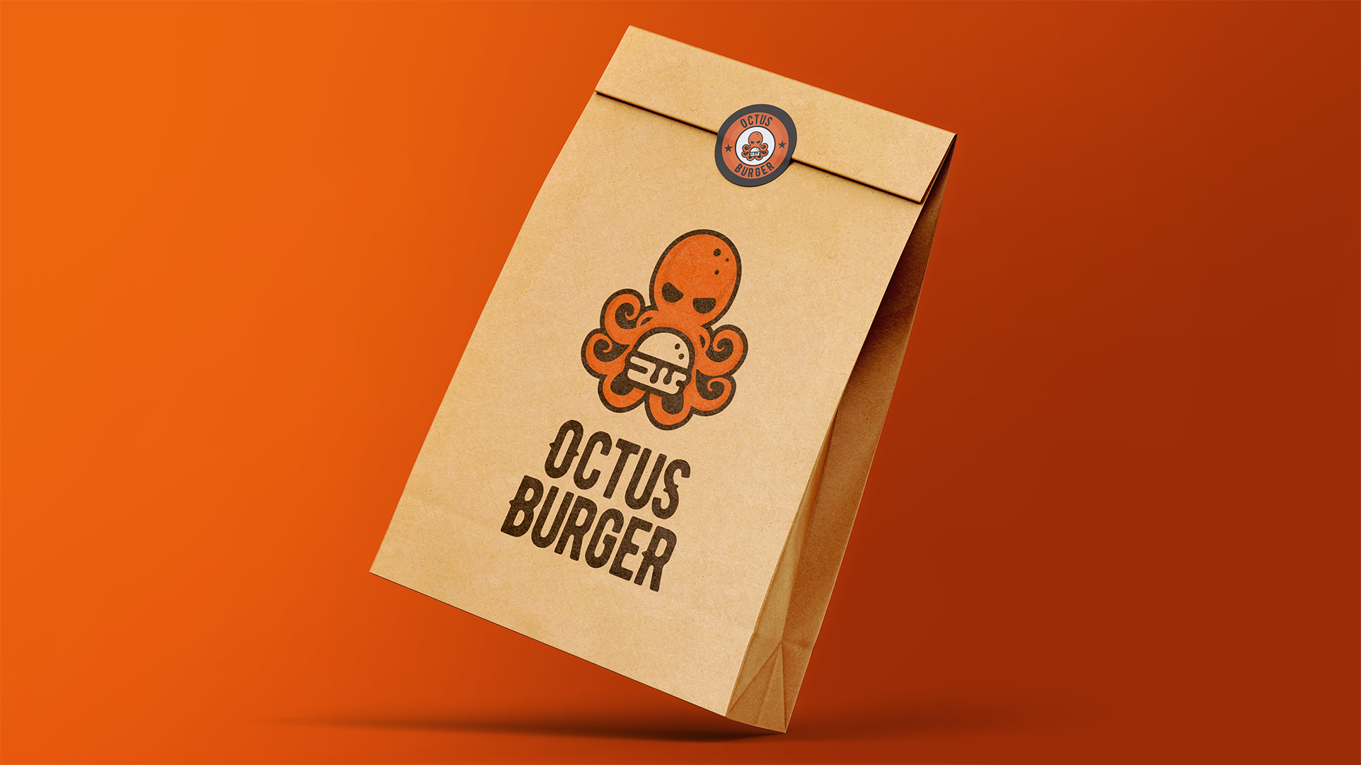 embalagem para delivery octus burger