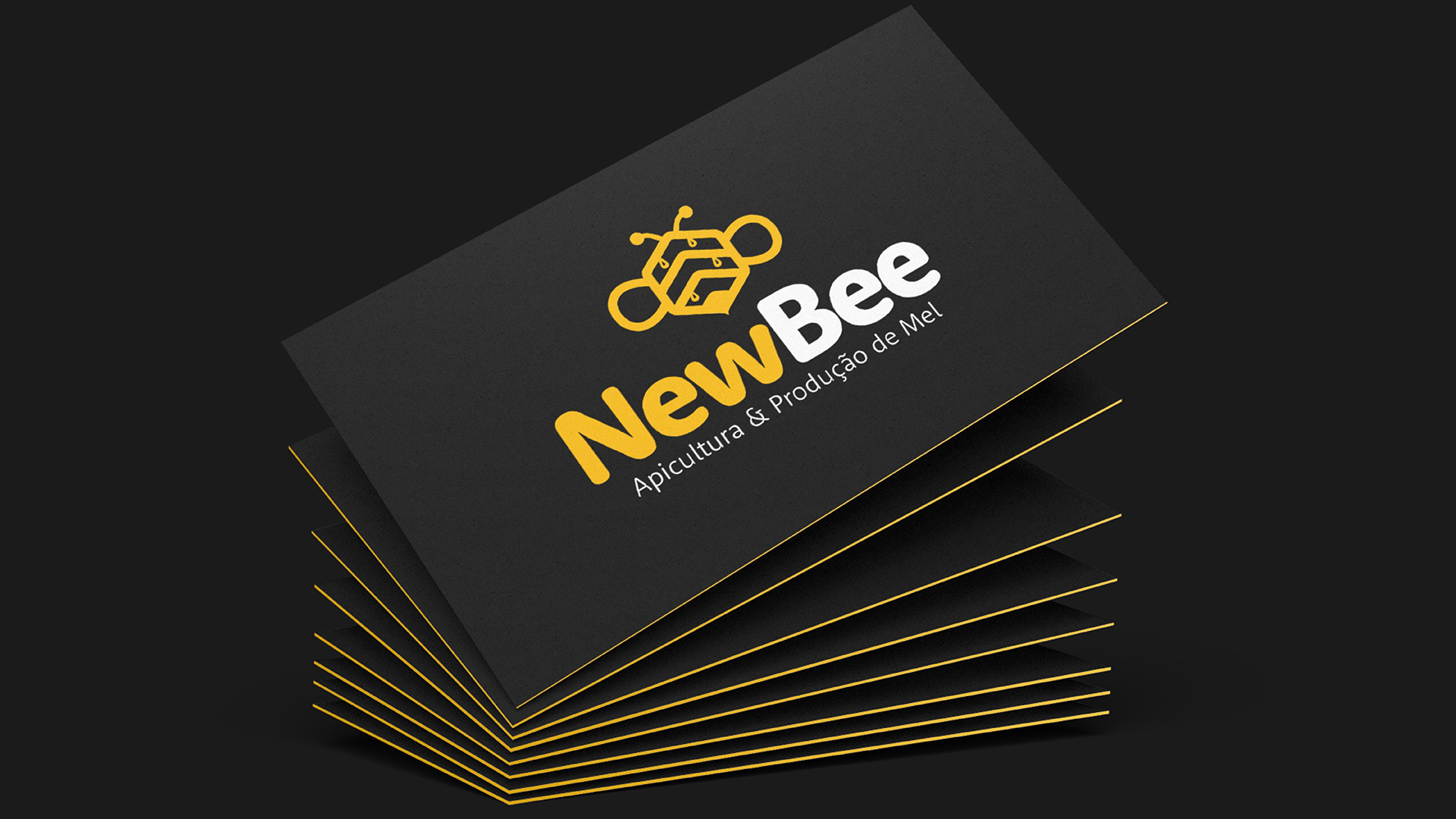 cartao de visita newbee