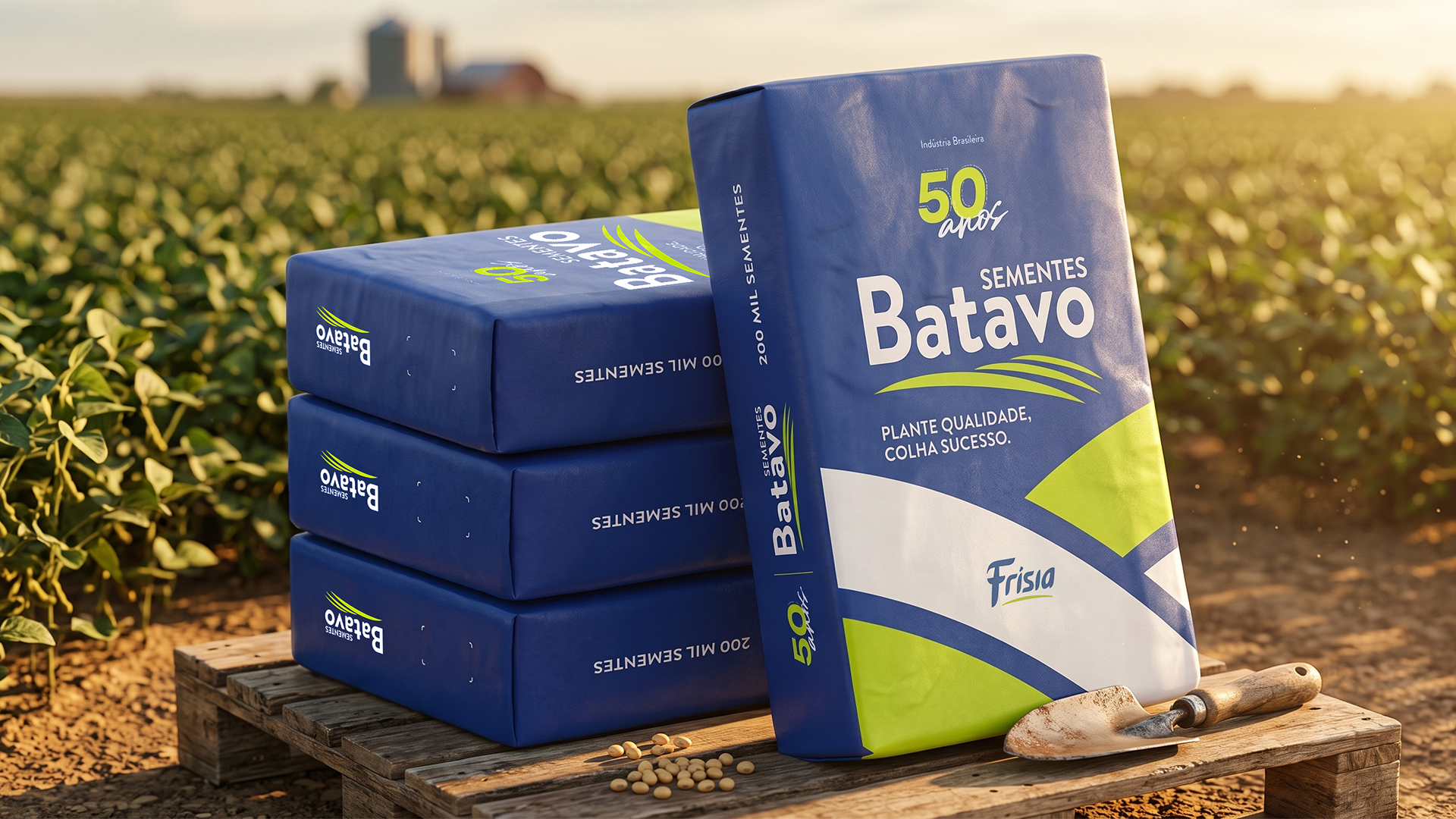 Design de Embalagem: Sementes Batavo